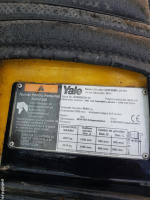 Motostivuitor diesel marca Yale - imagine 9