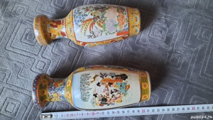 Vaze vechi din portelan ,China - imagine 7