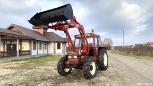 Vand sau schimb Fiat Agri 80-90 cu incarcator si cupa - imagine 2