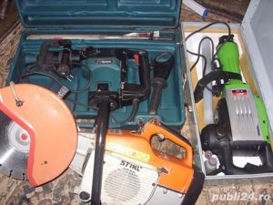 Închirieri Cilindru compactor 2t ,Mini excavator , mini încărcător și scule constructii  - imagine 5