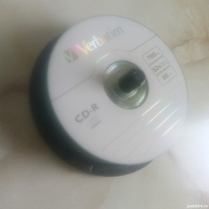 Verbatim 21 CD blank uri compact disc 52x speed, noi nouțe
