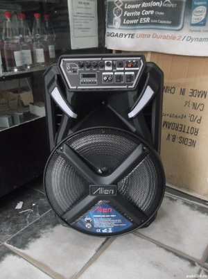 Vand boxe active cu Bluetooth  de 15inch 300W - imagine 4
