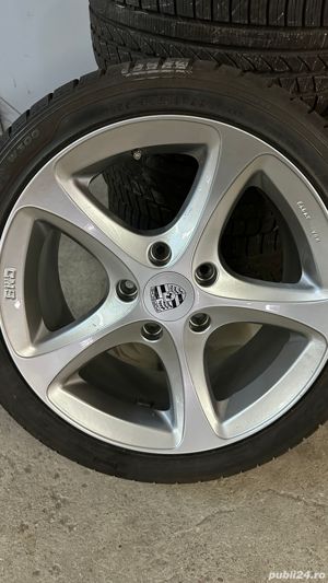 Jante cu cauciucuri iarna 9x18 ,C12 908 ,Porsche Cayenne, - imagine 2