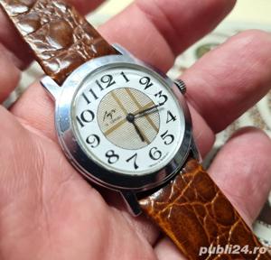 ceas rusesc LUCH, unisex, cal. 1801.1, stare bună, funcțional - imagine 4