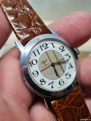 ceas rusesc LUCH, unisex, cal. 1801.1, stare bună, funcțional - imagine 3