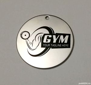 Breloc inox,logo firma,personal,diverse. - imagine 5