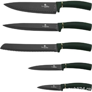 Vand Set cutite 6 piese BERLINGER HAUS Emerald BH 2518, NOU Pret 149 Lei - imagine 3