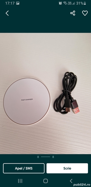 Încărcător wireless auto sau birou! - imagine 3