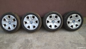 roti BMW otel cu anvelope iarna 195 55 16 - imagine 4