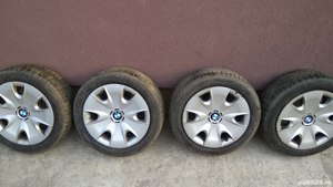 roti BMW otel cu anvelope iarna 195 55 16 - imagine 5