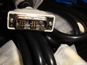 cablu monitor calculator VGA si cablu DVI-D dual link - imagine 3