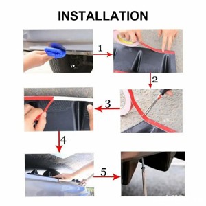 Difuzor SPOILER ornament DEFLECTOR prelungire bara spate AUTO universal - imagine 8