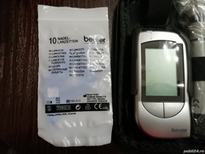 Glucometru Beurer/aparat de măsurarea glicemiei nou - imagine 3