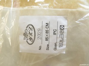 Fata de masa cu model floral - produs NOU - imagine 2