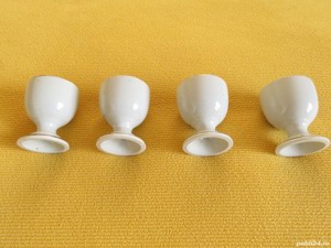 Set 4 suporturi pentru ou, imprimate cu motive florale - imagine 3