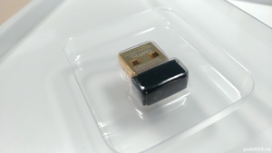 Adaptor Wireless TP-LINK nano USB mic NOU - internet fara fir placa retea cu viteza mare N 150Mbps - imagine 3