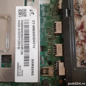 modul led tv SAMSUNG-digitală BN41-02703A și sursă BN44-00947 J din UE-43RU7020K  - imagine 3