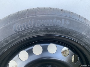 Roata rezerva Opel -Continental 195/55/16-4x100 - imagine 2