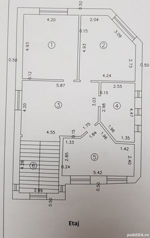 Vila D+P+1+M Barlad, zona ultracentrala, cladire noua 2021 - imagine 8