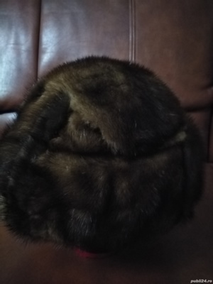 Vind căciula de blana naturala.  - imagine 6