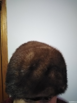 Vind căciula de blana naturala.  - imagine 5