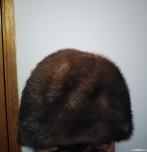 Vind căciula de blana naturala.  - imagine 2