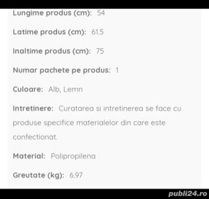 Scaun design deosebit, Rufus,polipropilena, picioare lemn - imagine 2