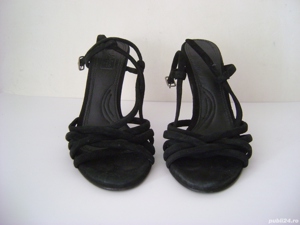 Sandale cu toc, Zara, marime 36 - imagine 2