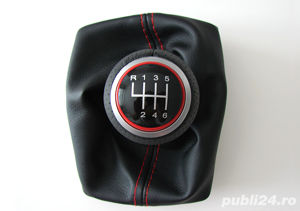 Nuca Schimbator si Manson Piele S Line 6 Viteze Audi A4 B8 A5 A6 Q5 - imagine 5