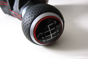 Nuca Schimbator si Manson Piele S Line 6 Viteze Audi A4 B8 A5 A6 Q5 - imagine 4