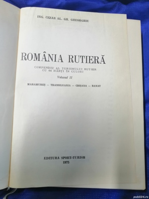 Romania Rutiera Vol 2 cu harti - imagine 5
