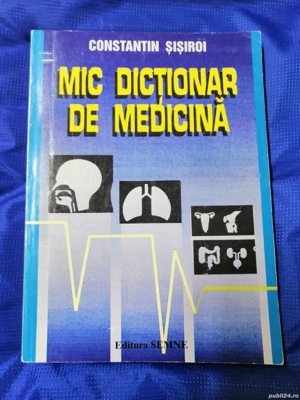 Mic dicționar de medicină vintage de Constantin Sisiroi 