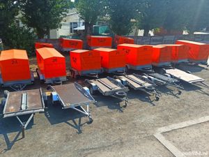 inchirieri Trailere pentru dube sau camionete platforme transport vehicule utilitare, slep remorci - imagine 3