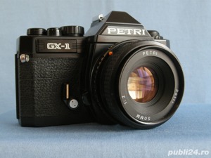 Aparat Foto de Colecție Petri GX-1  Funcțional cu Obiectiv 2 50