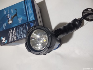 Lanterna Reflector LED reancarcabila, pescuit, drumetie, vanatoare, barca,ferma, Impermeabila - imagine 2