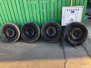 Anvelope +jante tablă - imagine 5