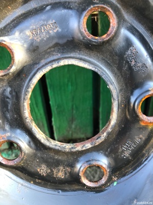 Anvelope +jante tablă - imagine 2