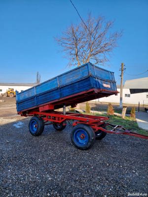 Remorca tractor  basculabila - imagine 2