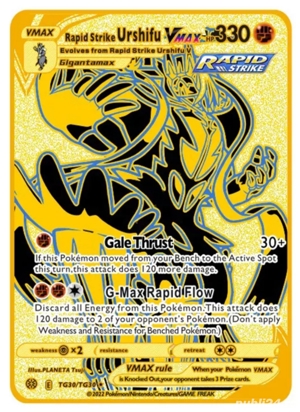 Card Pokemon Urshifu Vmax Colecție 
