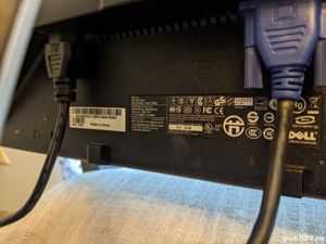  Dell E198fpf 19 -inch 1280 x 1024 LCD Monitor 800:1 Pivot - Black  - imagine 3