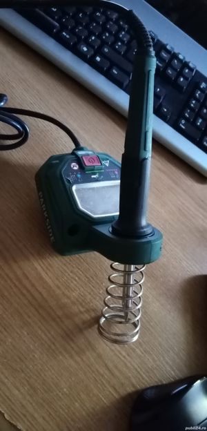     Statie de lipit pe acumulator parkside si letcon cu acumulator inclus incarcare usb