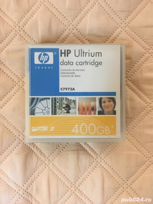 HP LTO2 Ultrium 400GB Data Cartridge (C7972A) Banda Cartus NOU,
