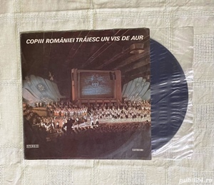 vinil vinyl copiii romaniei traiesc un vis de aur electrecord st cs 0181