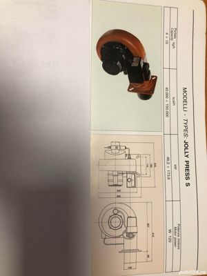 Arzator pe motorina OROFLAM pentru centrala