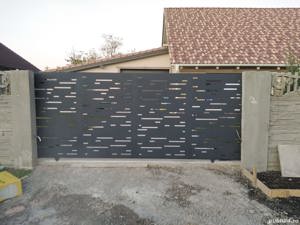 Poarta si panouri de gard Traforate - imagine 4