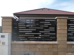 Poarta si panouri de gard Traforate - imagine 7