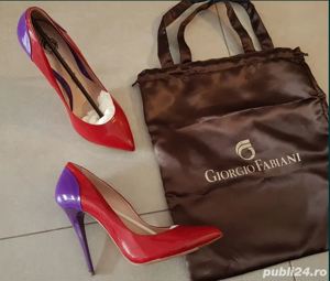 Pantofi dama stiletto zi ocazie Giorgio Fabiani 38 1/2 NOU