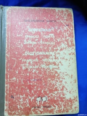 Dictionar Francez-Roman - Roman-Francez de Ghe.Hanes