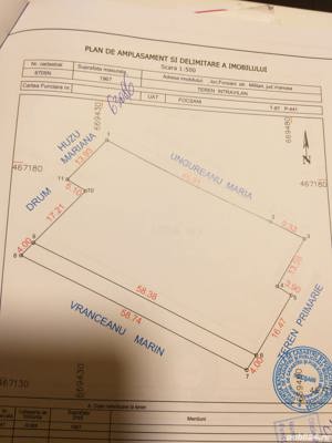 Teren intravilan 1997 mp , str.Militari nr.18 , Focsani - imagine 2