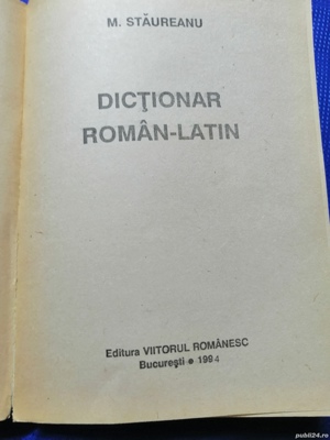 Dictionar Roman-Latin RL - imagine 3